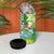 Hawaii Saint Patrick's Day 4 in 1 Can Cooler Tumbler Funny Surfing Leprechaun