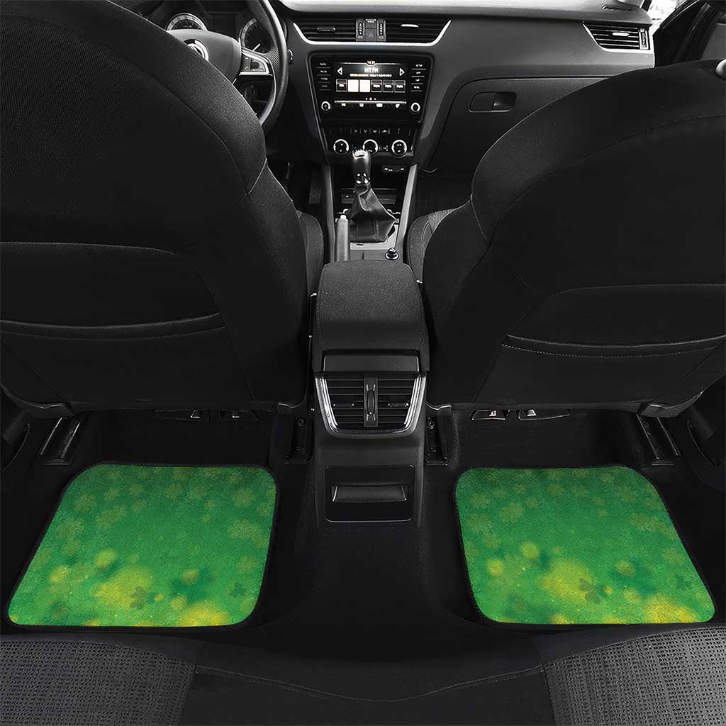 Hawaii Saint Patrick's Day Car Mats Funny Surfing Leprechaun