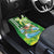 Hawaii Saint Patrick's Day Car Mats Funny Surfing Leprechaun