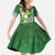 Hawaii Saint Patrick's Day Family Matching Mermaid Dress and Hawaiian Shirt Funny Surfing Leprechaun