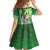 Hawaii Saint Patrick's Day Family Matching Mermaid Dress and Hawaiian Shirt Funny Surfing Leprechaun
