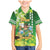 Hawaii Saint Patrick's Day Family Matching Mermaid Dress and Hawaiian Shirt Funny Surfing Leprechaun