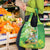 Hawaii Saint Patrick's Day Grocery Bag Funny Surfing Leprechaun