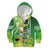 Hawaii Saint Patrick's Day Kid Hoodie Funny Surfing Leprechaun