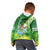 Hawaii Saint Patrick's Day Kid Hoodie Funny Surfing Leprechaun