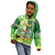 Hawaii Saint Patrick's Day Kid Hoodie Funny Surfing Leprechaun