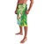 Hawaii Saint Patrick's Day Lavalava Funny Surfing Leprechaun