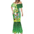 Hawaii Saint Patrick's Day Mermaid Dress Funny Surfing Leprechaun