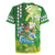 Hawaii Saint Patrick's Day Rugby Jersey Funny Surfing Leprechaun