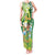 Hawaii Saint Patrick's Day Tank Maxi Dress Funny Surfing Leprechaun