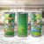 Hawaii Saint Patrick's Day Tumbler Cup Funny Surfing Leprechaun