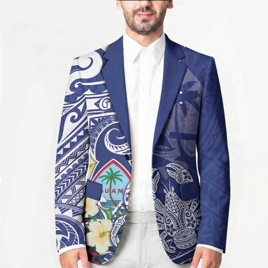 Personalised Hafa Adai Guam Blazer Latte Stone With Coconut Crab