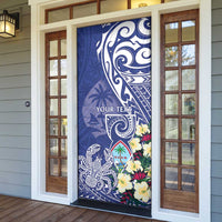 Personalised Hafa Adai Guam Door Cover Latte Stone With Coconut Crab