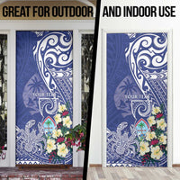 Personalised Hafa Adai Guam Door Cover Latte Stone With Coconut Crab