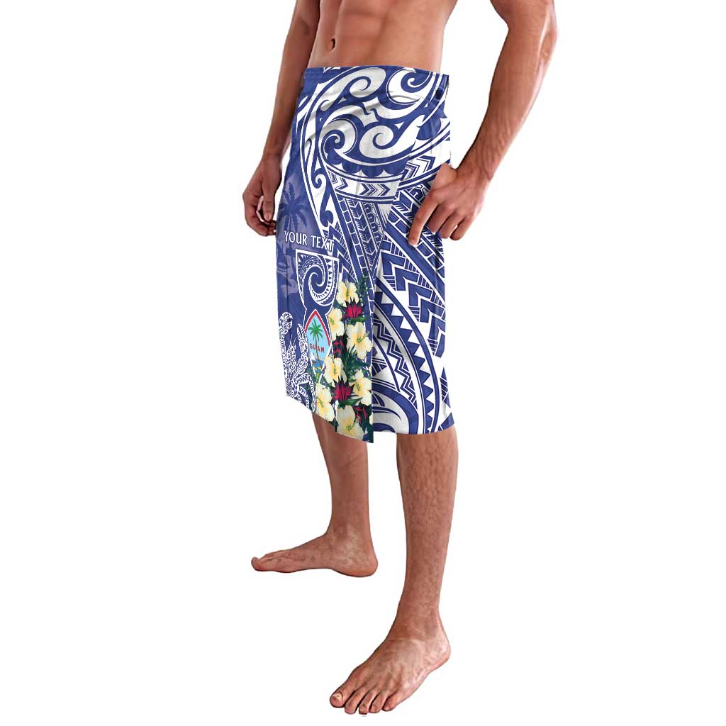 Personalised Hafa Adai Guam Lavalava Latte Stone With Coconut Crab
