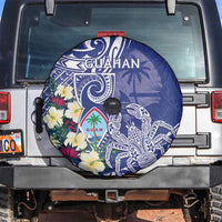 Hafa Adai Guam Spare Tire Cover Latte Stone With Coconut Crab