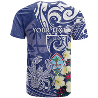 Personalised Hafa Adai Guam T Shirt Latte Stone With Coconut Crab
