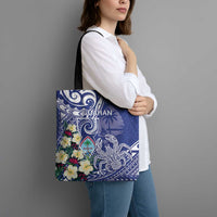 Hafa Adai Guam Tote Bag Latte Stone With Coconut Crab