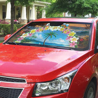 Guam Auto Sun Shade Eternal Summer Sunset Beach