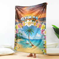 Guam Blanket Eternal Summer Sunset Beach