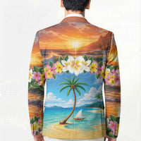Guam Blazer Eternal Summer Sunset Beach