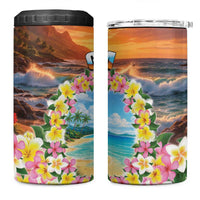 Guam 4 in 1 Can Cooler Tumbler Eternal Summer Sunset Beach