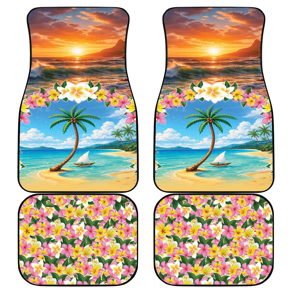 Guam Car Mats Eternal Summer Sunset Beach