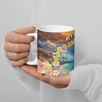 Guam Ceramic Mug Eternal Summer Sunset Beach