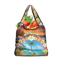 Guam Grocery Bag Eternal Summer Sunset Beach