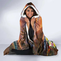 Guam Hooded Blanket Eternal Summer Sunset Beach