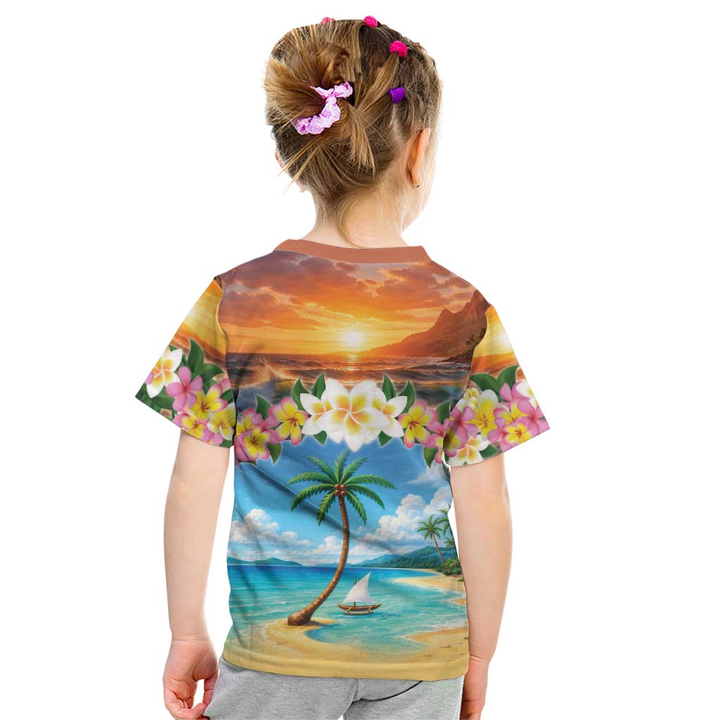 Guam Kid T Shirt Eternal Summer Sunset Beach
