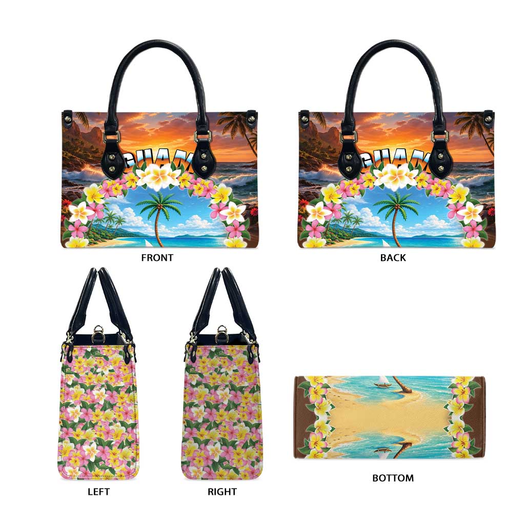 Guam Leather Bag Eternal Summer Sunset Beach