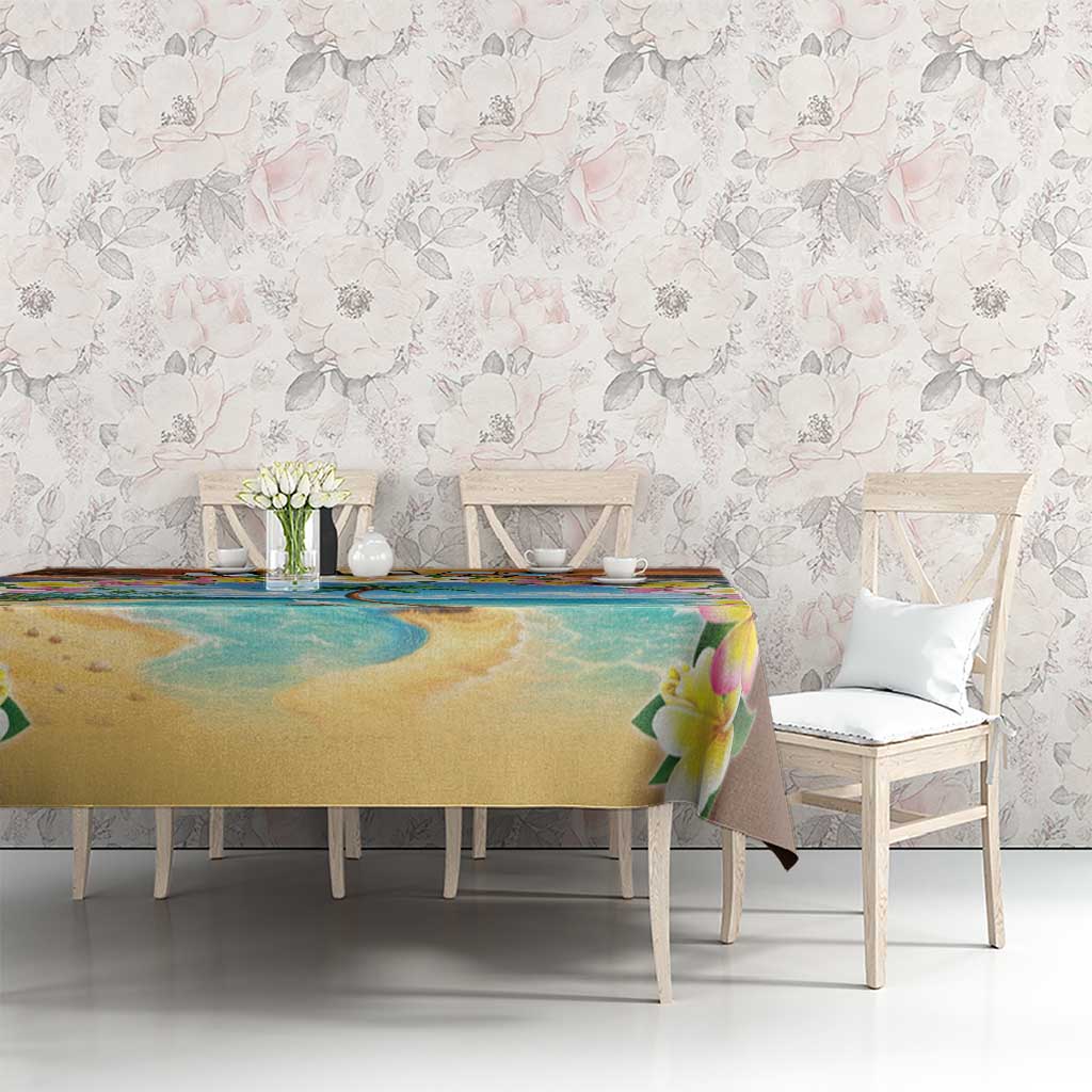 Guam Tablecloth Eternal Summer Sunset Beach