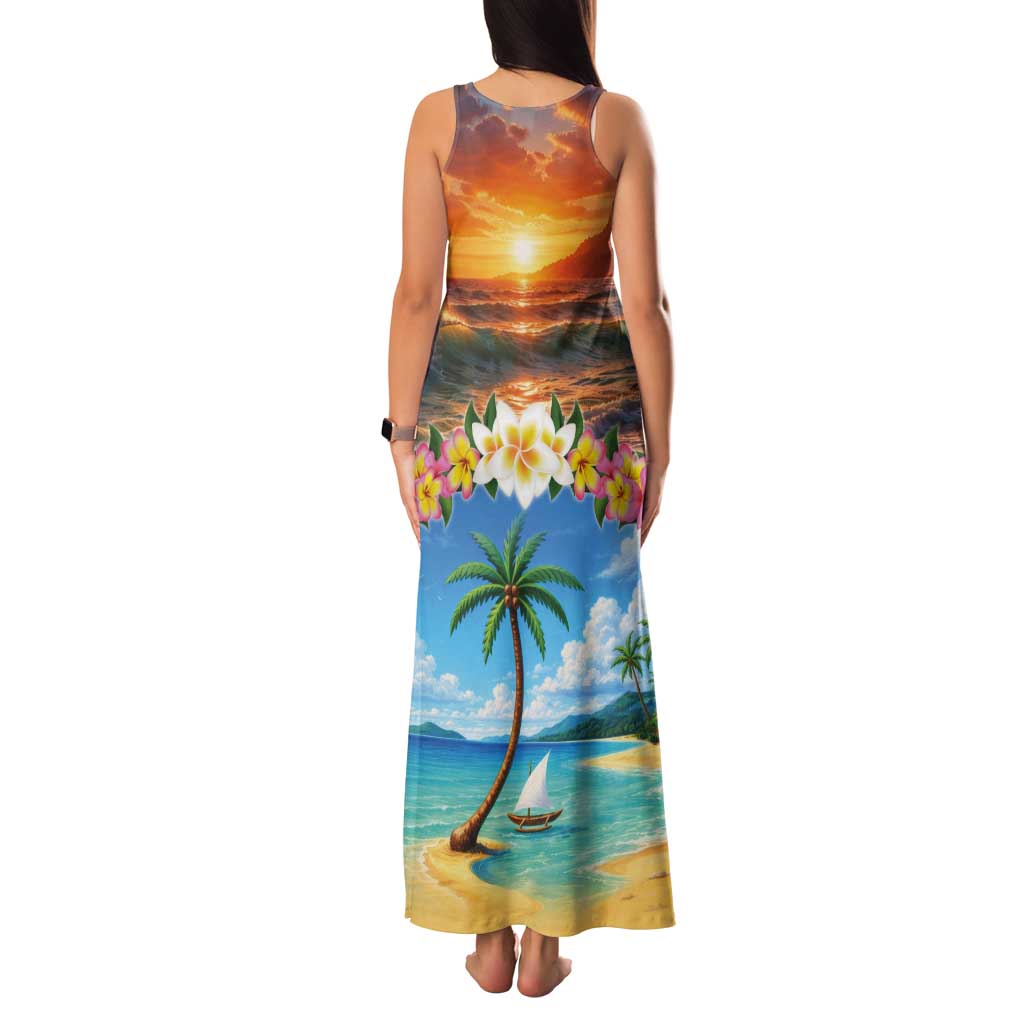 Guam Tank Maxi Dress Eternal Summer Sunset Beach