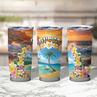 Guam Tumbler Cup Eternal Summer Sunset Beach