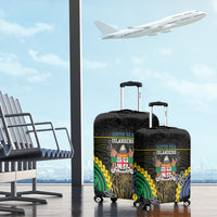 South Sea Islanders And Fiji Luggage Cover Kanakas Fijian Tapa Pattern