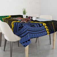 South Sea Islanders And Fiji Tablecloth Kanakas Fijian Tapa Pattern