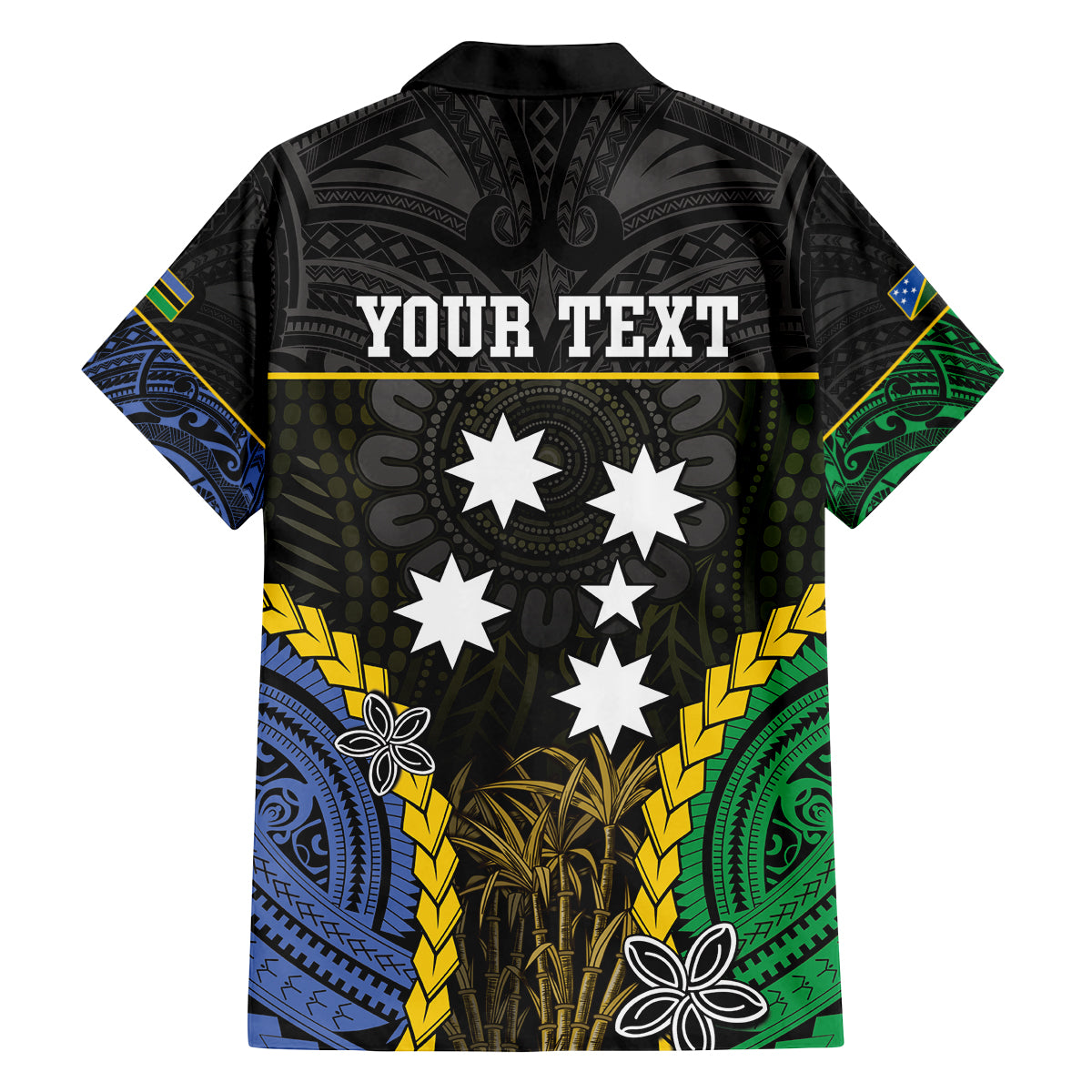 Personalised South Sea Islanders And Solomon Islands Family Matching Puletasi and Hawaiian Shirt Kanakas Polynesian Pattern