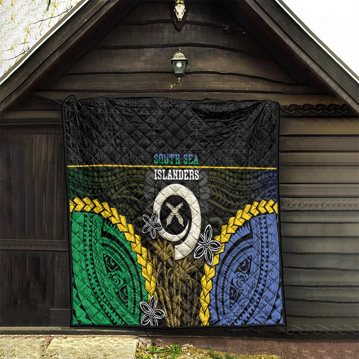 South Sea Islanders And Vanuatu Quilt Kanakas Sand Drawing Pattern