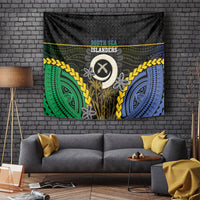 South Sea Islanders And Vanuatu Tapestry Kanakas Sand Drawing Pattern