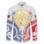 Philippines Family Matching Long Sleeve Bodycon Dress and Hawaiian Shirt Katipunan Andres Bonifacio