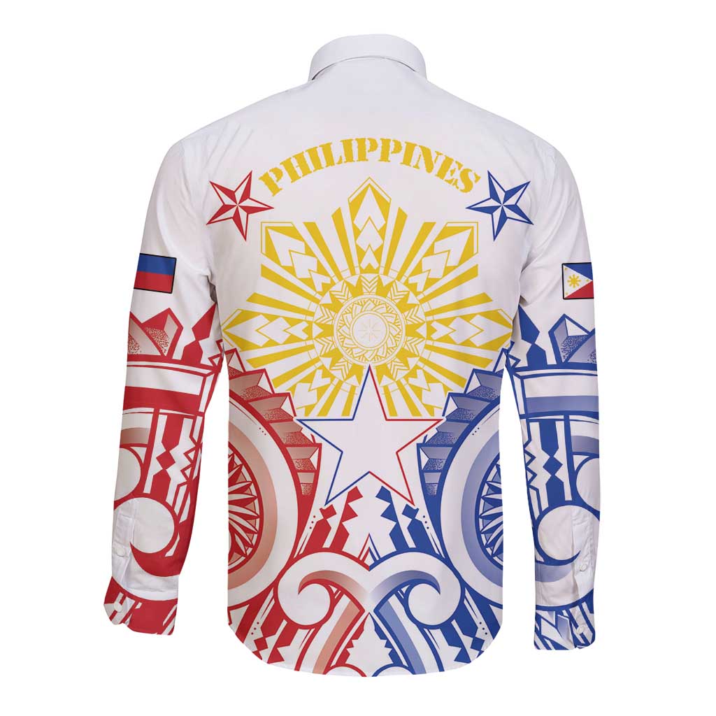 Philippines Long Sleeve Button Shirt Katipunan Andres Bonifacio LT05 - Polynesian Pride