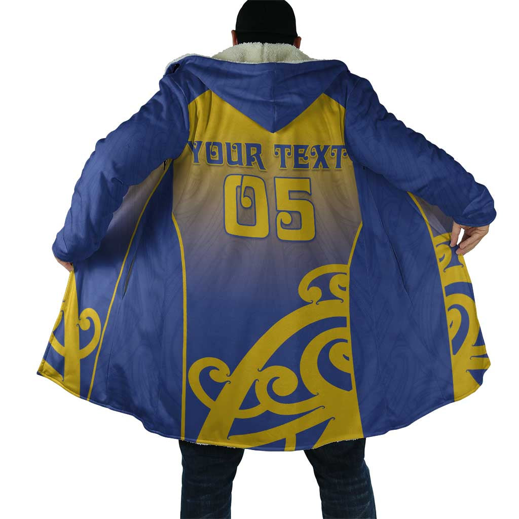 Custom James Cook High School Cloak Maori Koru Pattern