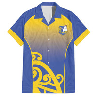 Custom James Cook High School Family Matching Mermaid Dress and Hawaiian Shirt Maori Koru Pattern