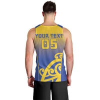 Custom James Cook High School Men Tank Top Maori Koru Pattern