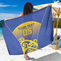 Custom James Cook High School Sarong Maori Koru Pattern