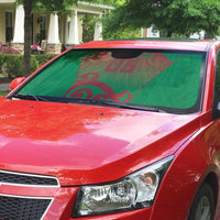 Custom Onehunga High School Auto Sun Shade Maori Koru Pattern
