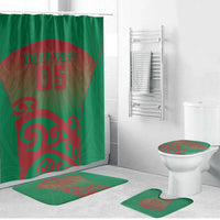 Custom Onehunga High School Bathroom Set Maori Koru Pattern