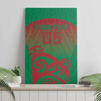 Custom Onehunga High School Canvas Wall Art Maori Koru Pattern