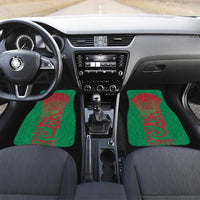 Custom Onehunga High School Car Mats Maori Koru Pattern